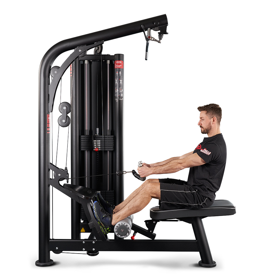 DUAL LAT MACHINE | PULLEY ROW / 1SCD010
