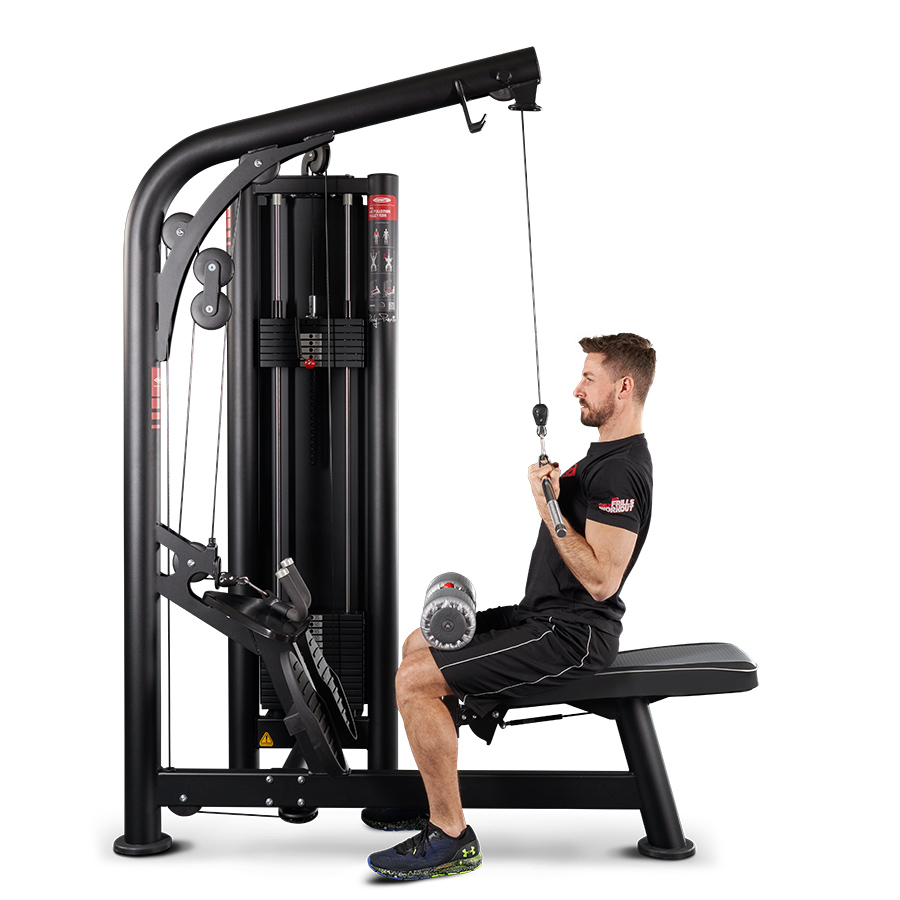DUAL LAT MACHINE | PULLEY ROW / 1SCD010