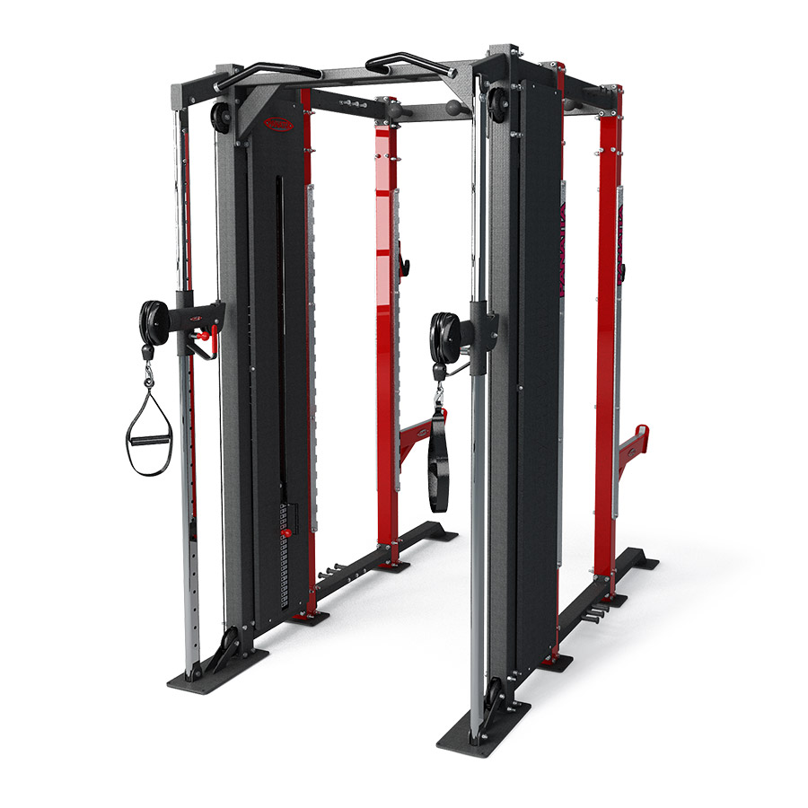 DFC POWER RACK WITH DUAL ADJUSTABLE PULLEY / 1DFC6 