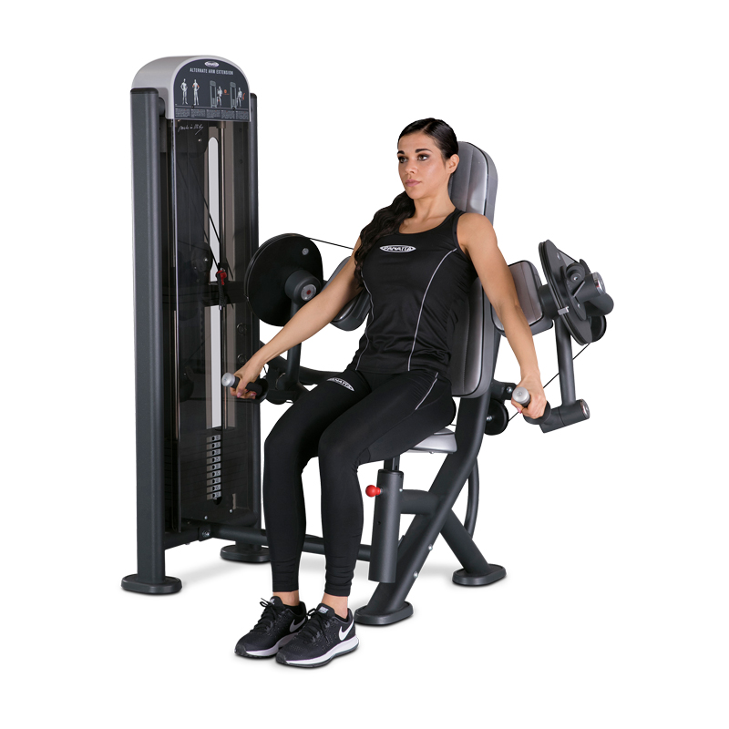 Seated arm extension machine online