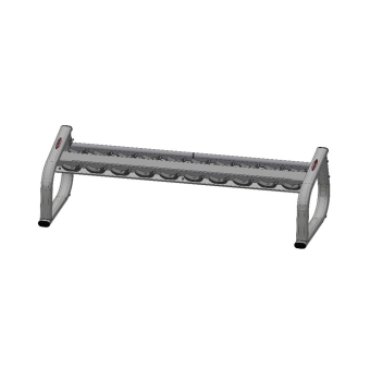 DUMBBELL RACK ONE LEVEL 220 CM / 1FE258