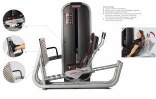 HORIZONTAL ADJUSTABLE LEG PRESS / 1MTH085 