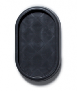 Plastic ovale pad voor machinevoet