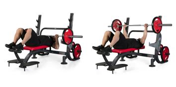 SUPER OLYMPIC FLAT BENCH / 1HP203