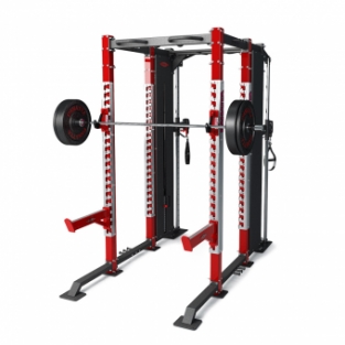 DFC POWER RACK WITH DUAL ADJUSTABLE PULLEY / 1DFC6