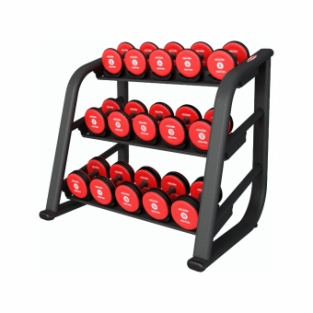 TRIPLE LEVEL DUMBBELL RACK 110 CM / 1FE257