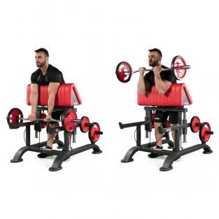 ADJUSTABLE STANDING CURL BENCH / 1HP213