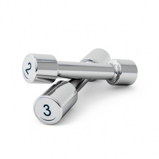 CHROMED DUMBBELLS / 1DM2-1DM3